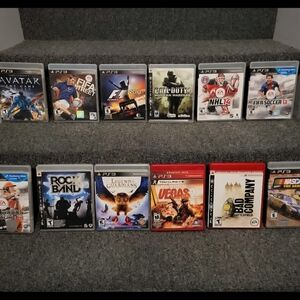 12 PS3 - Playstation 3 - Game Lot - Bundle